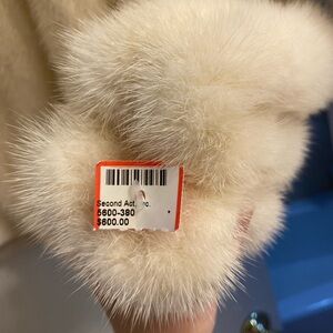 Luxurious Cream Fur Coat